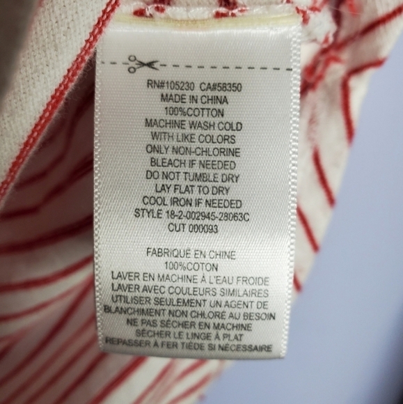 Joie The Hamptons Striped Dillon C Graphic Tee - Picture 9 of 9